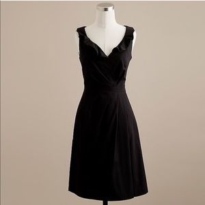 J. Crew Blakely Dress - Black, Cotton LBD